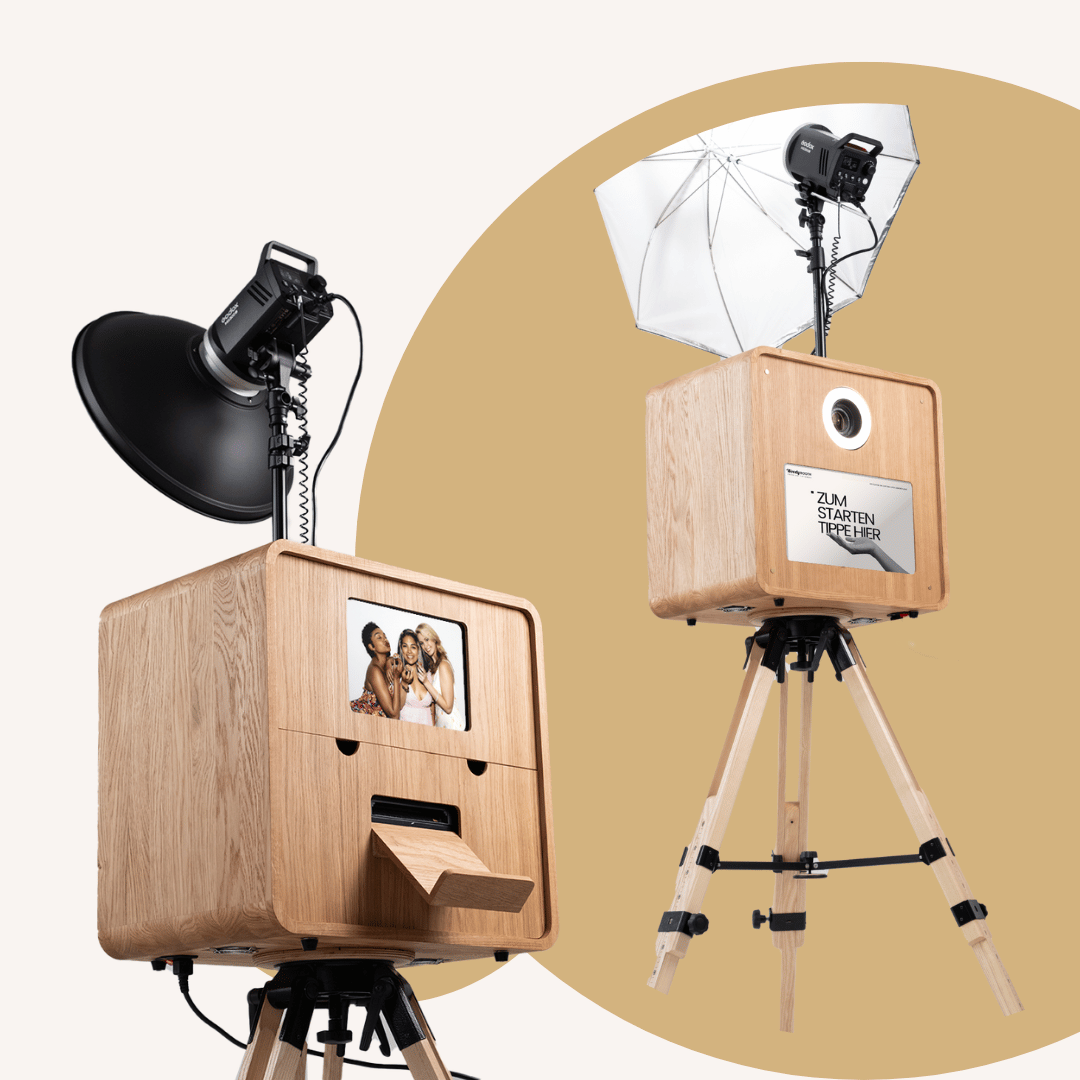 WoodyBooth - Fotobox Leipzig mieten