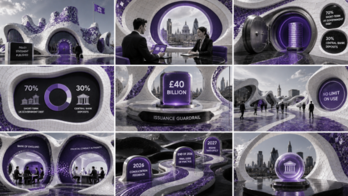 Bank of England Stablecoin Rules: 70% Backing Cap and a £40 Billion Issuance Guardrail