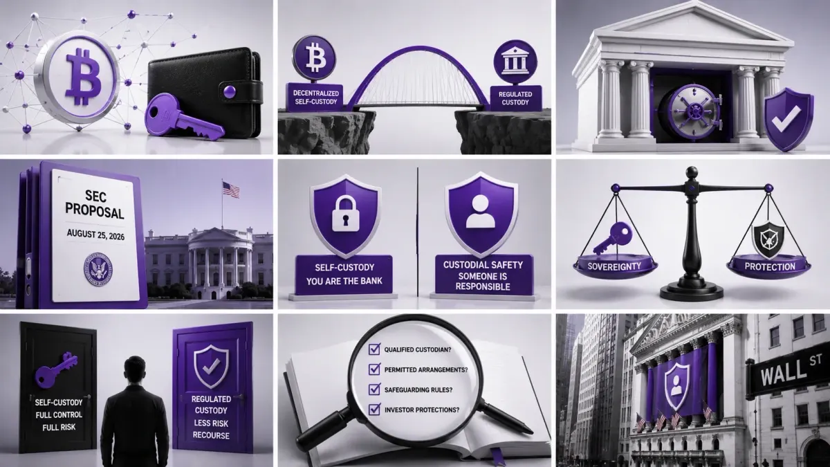SEC Crypto Custody Proposal: The Rule That Puts the Middleman Back Into Crypto