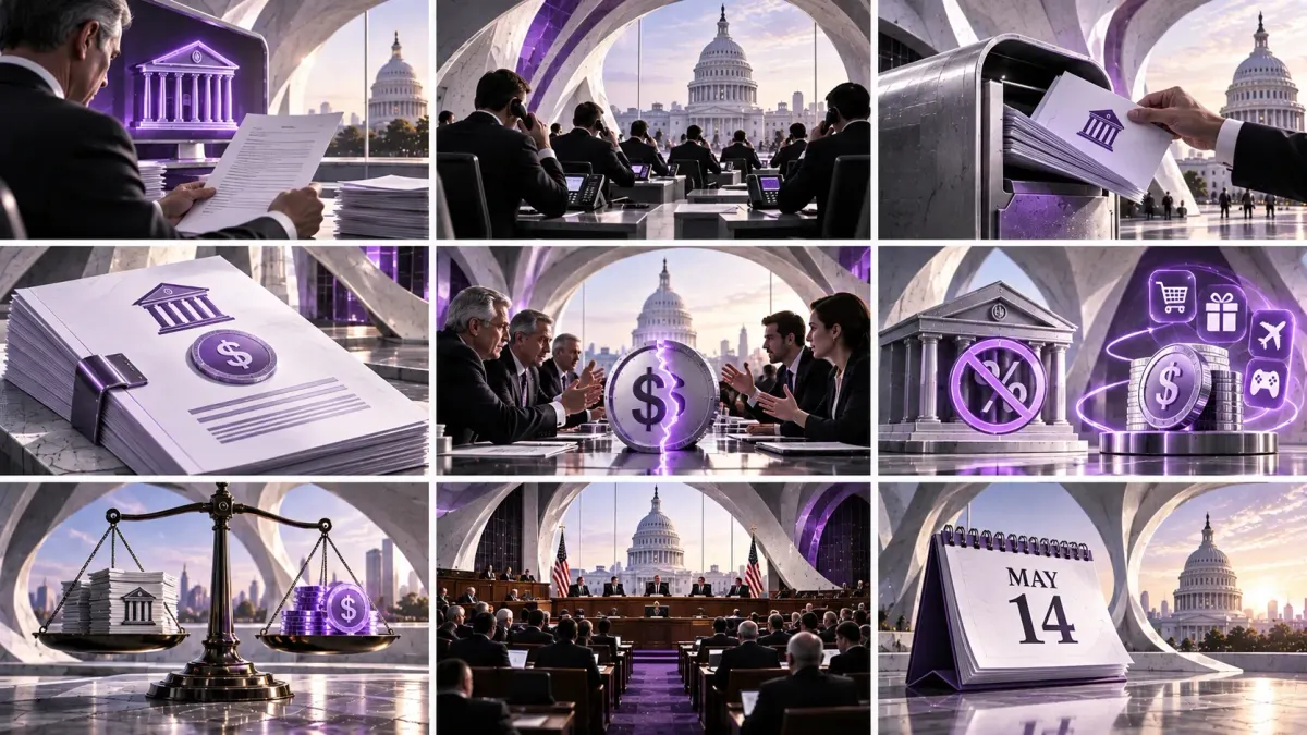 Clarity Act Stablecoin Yield 2026: What the ABA's Weekend Lobbying Reveals About Section 404