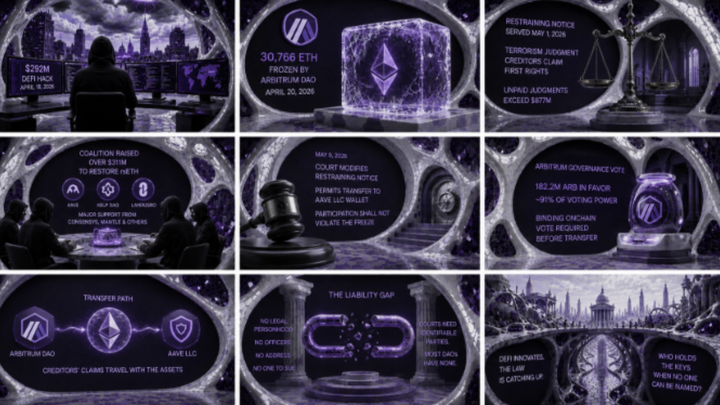 Arbitrum DAO Court Ruling 2026: The $71M Frozen ETH Decision That Exposes DeFi's Liability Gap
