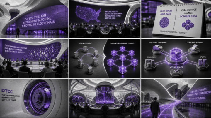 DTCC Tokenization Service 2026: The $114 Trillion Settlement Machine Is Moving to Blockchain