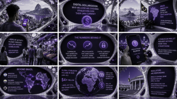 Digital Dollarization: Why Millions Are Choosing Stablecoins Over Their Own Currency