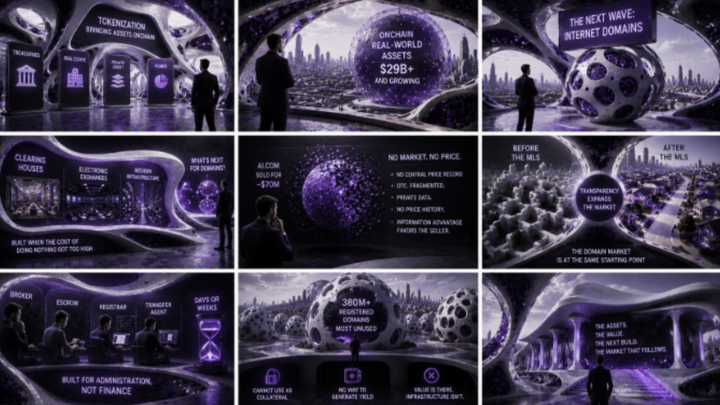 The Next Wave of Tokenization: Why Internet Domains Are a Missing Piece