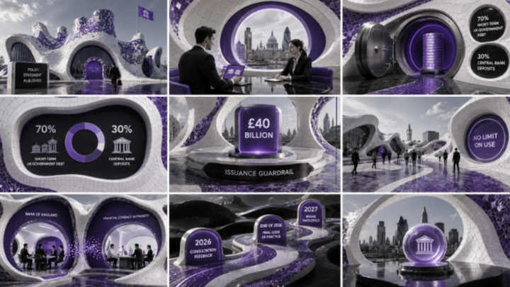 Bank of England Stablecoin Rules: 70% Backing Cap and a £40 Billion Issuance Guardrail