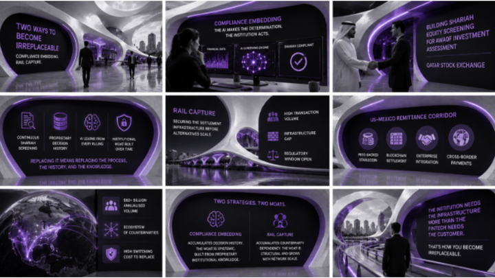 Compliance Embedding and Rail Capture: Fintech Found Two Ways to Make Itself Irreplaceable