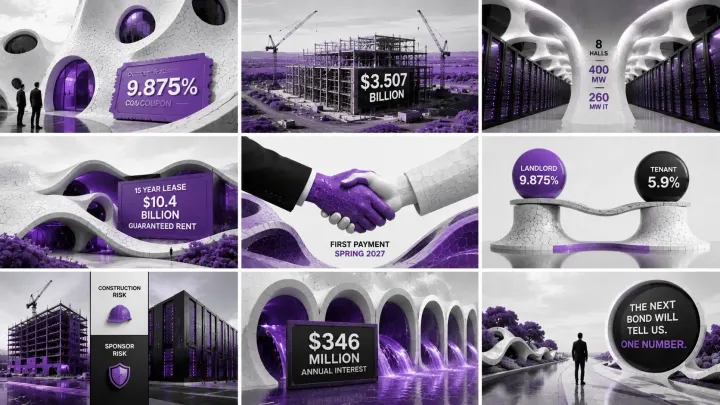 Galaxy Digital's 9.875% Data Centre Bond Costs More Than Its Tenant's Debt