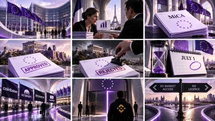 Binance Has No MiCA Application in France, Only a Conversation That Might Save It