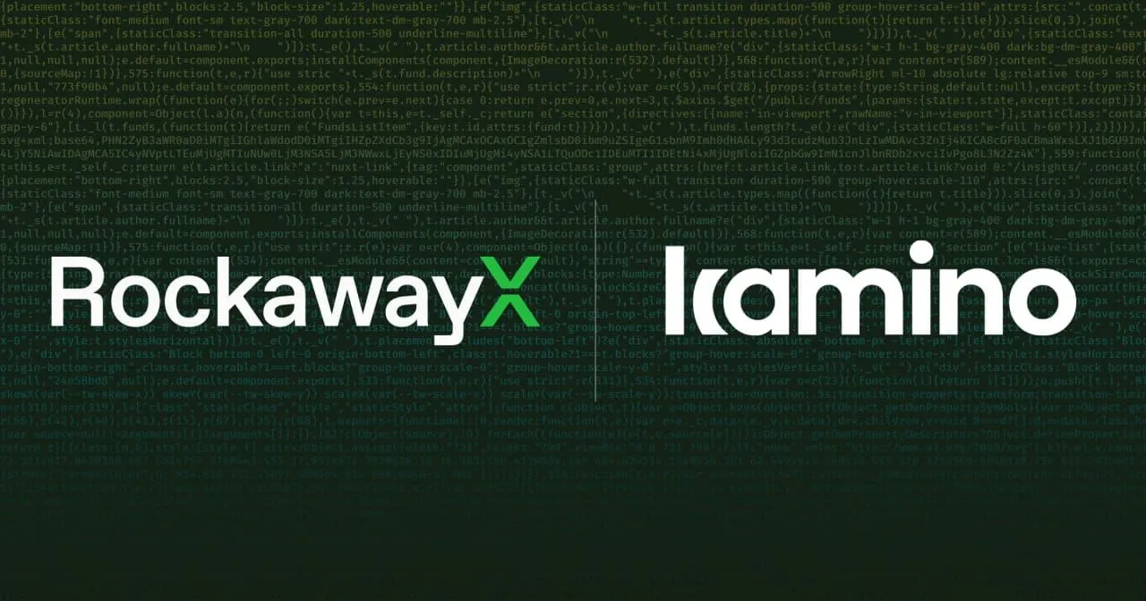 RockawayX Launches Diversified RWA Vault on Kamino