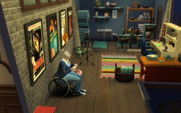 More disability modifications and objects for the Sims 4
