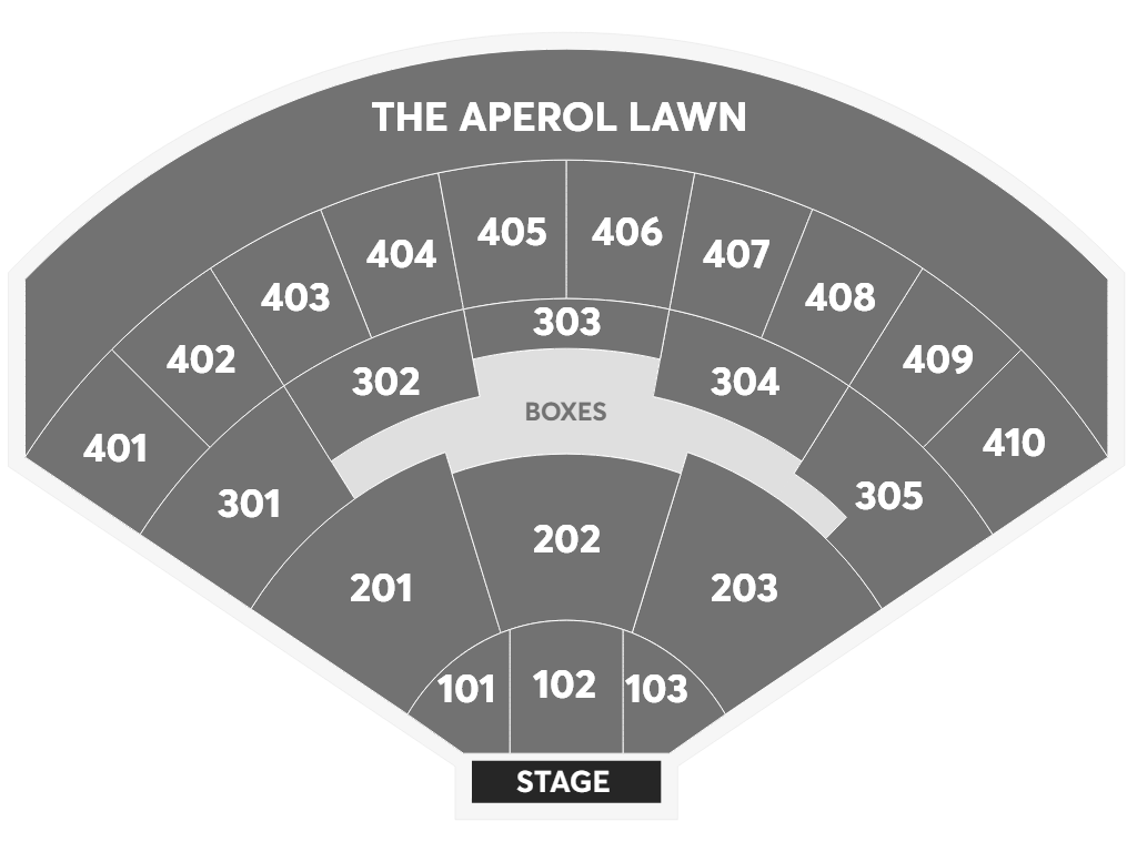 Seating map for Pitbull at RBC Amphitheatre