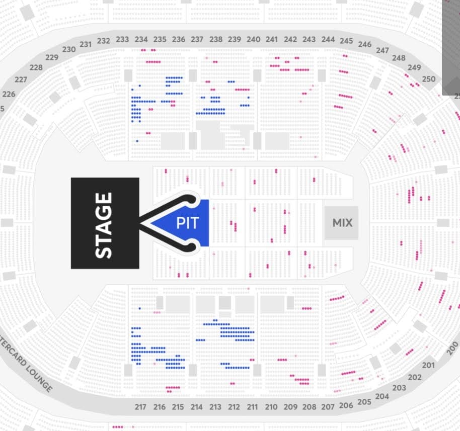 Conan Gray Toronto ticket snapshot - January 26 2026