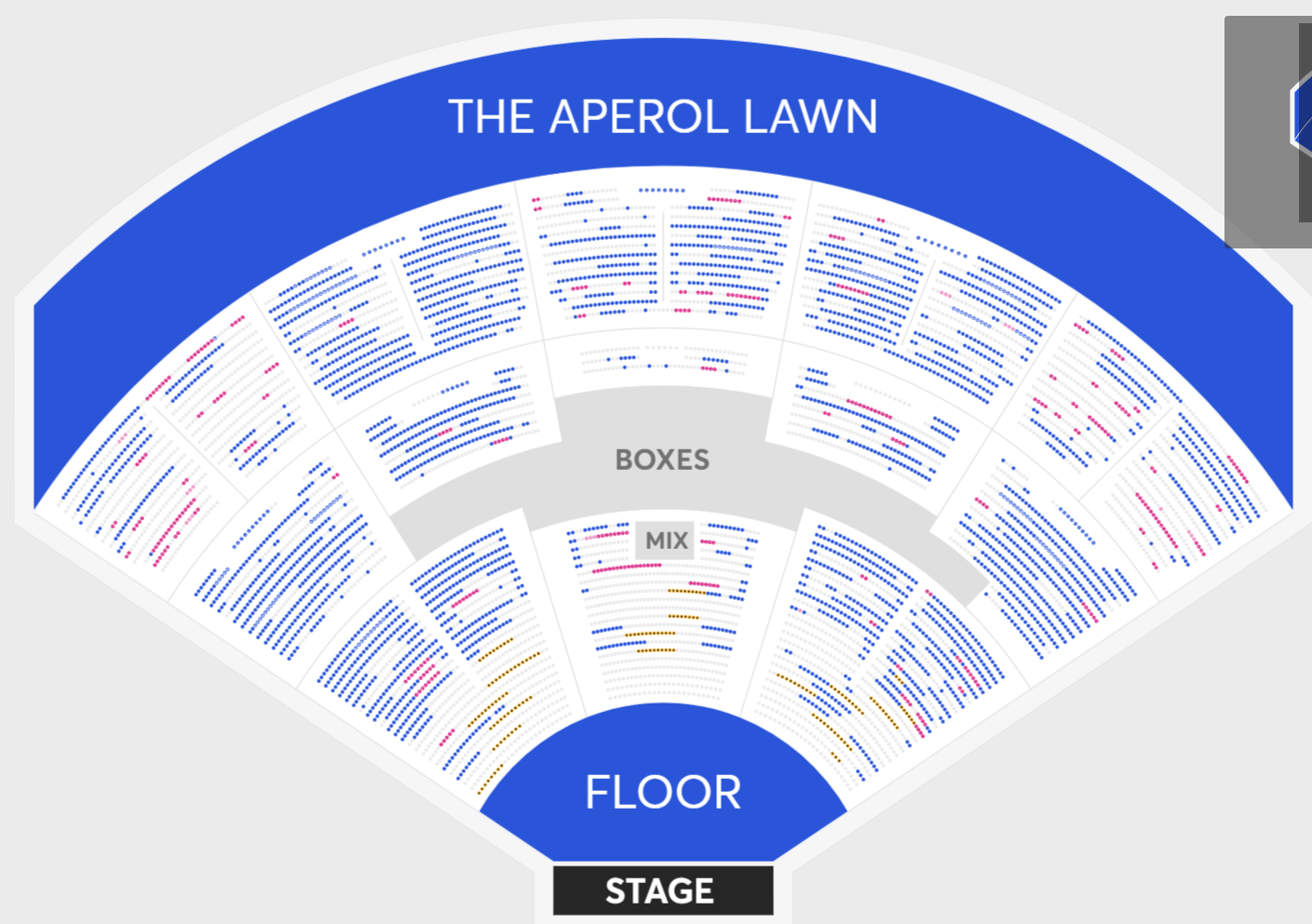 Empire of the Sun Toronto Ticket availability as of March 25, 2026