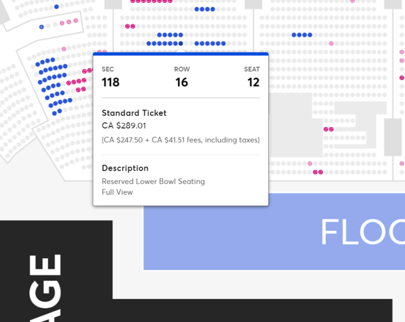 Florence + the Machine Toronto ticket availability on 04/07/26