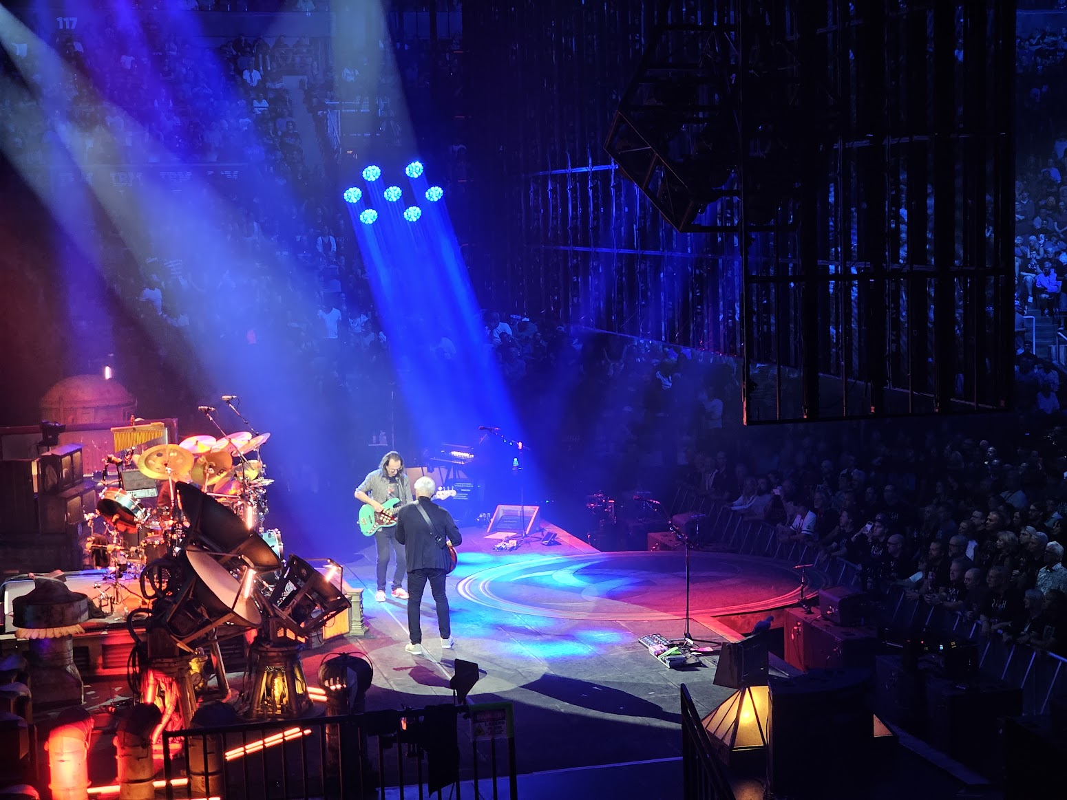 Side-view for Rush at Scotiabank Arena