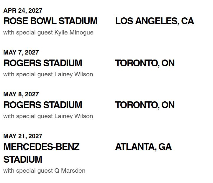 Harry Styles tour dates around Toronto