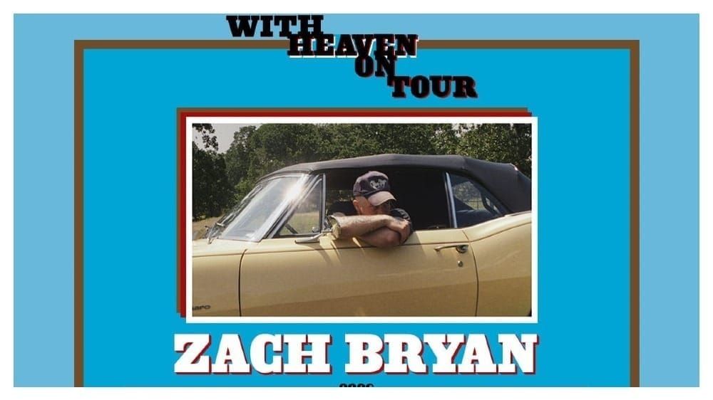 Zach Bryan tour banner