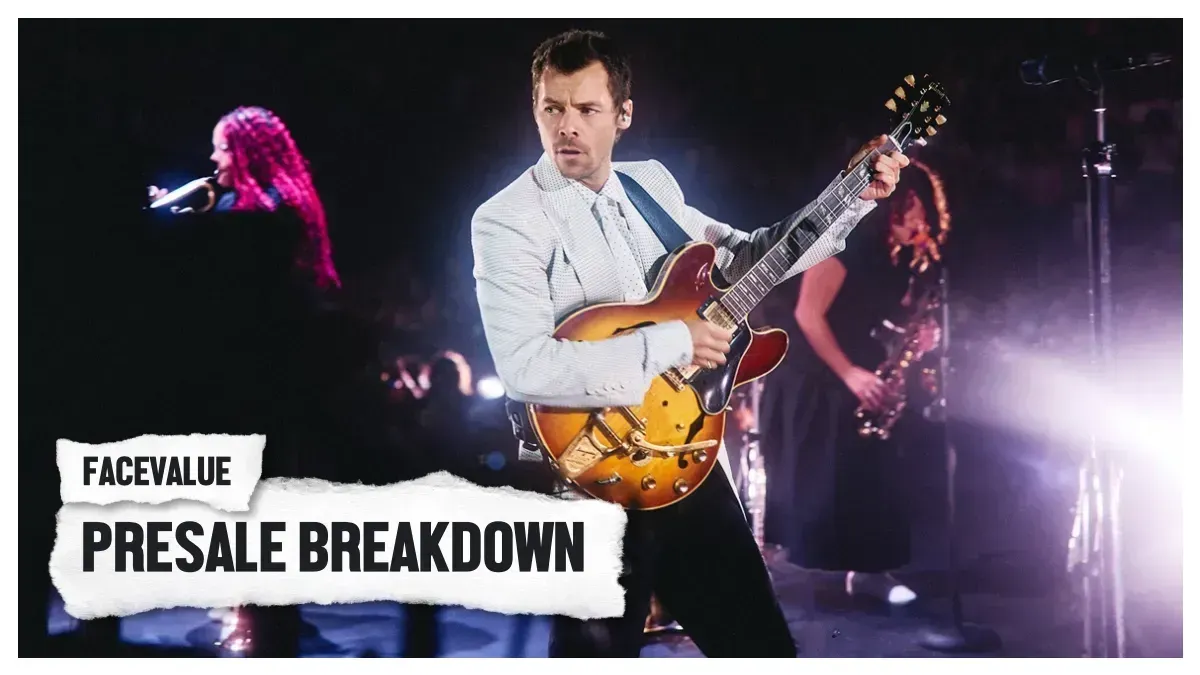 Harry Styles Toronto FaceValue Presale Breakdown banner