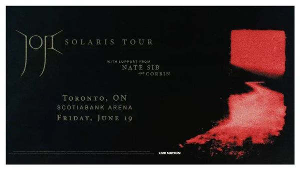 Joji Toronto tour banner