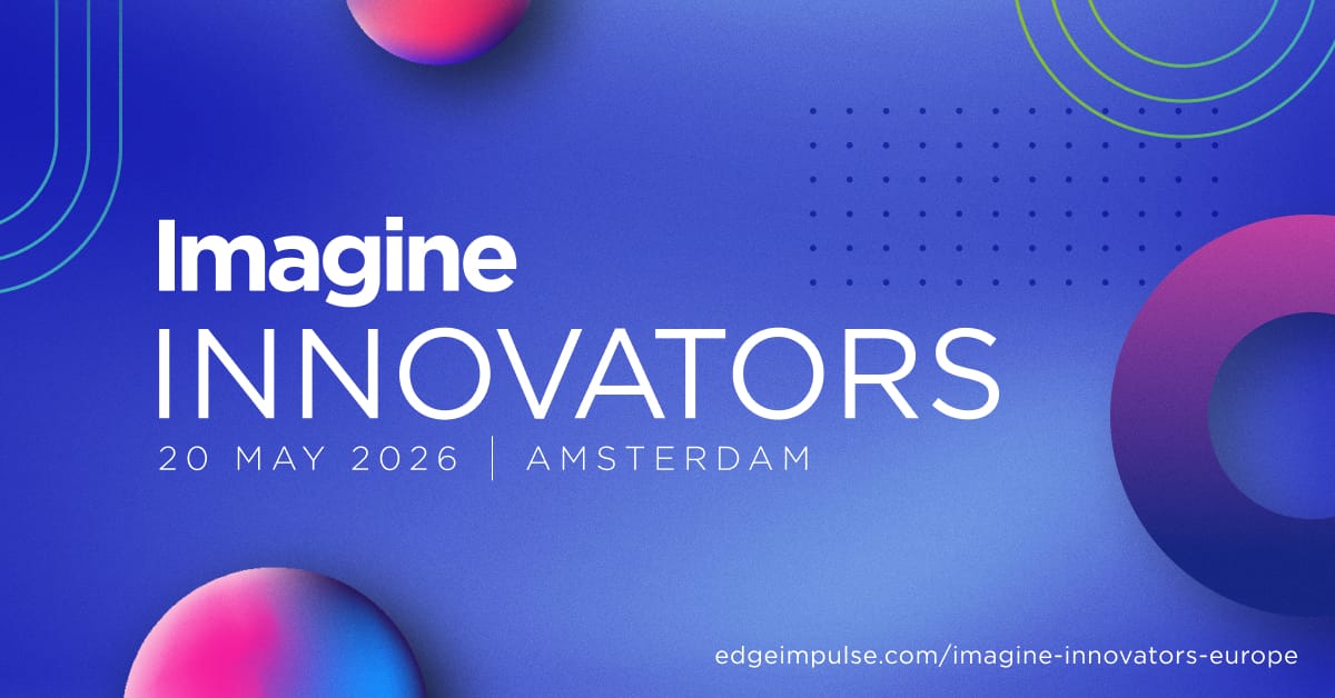 The Premier Edge AI Event for Developers Heads to Amsterdam