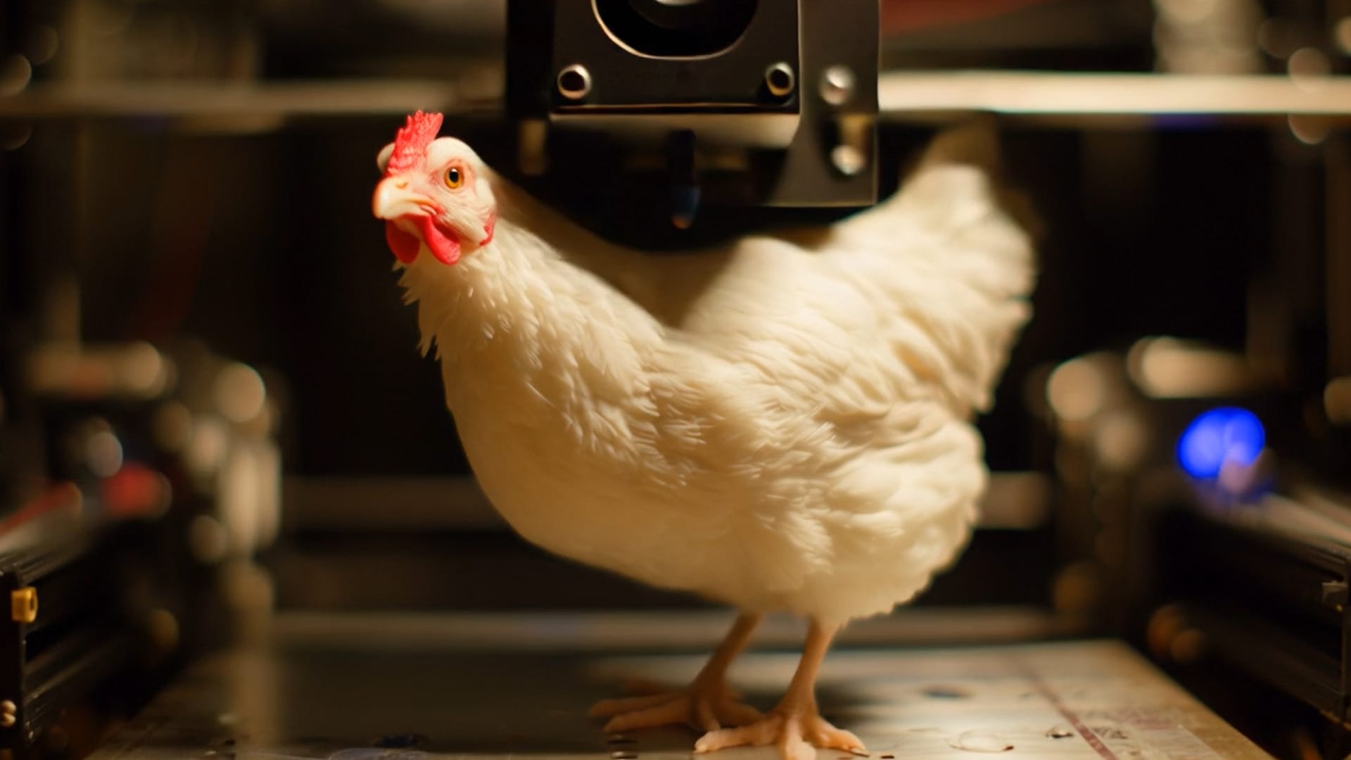 A 3D-printed chicken and bioengineered meat,