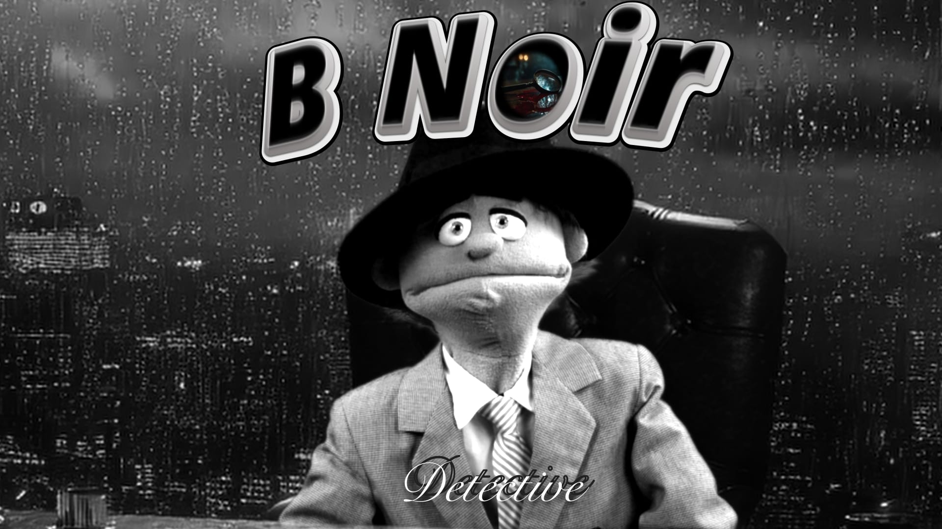 A moody, noir-style detective confirms via a hellish connection that a specific war criminal is exactly where he belongs: in the furnace.