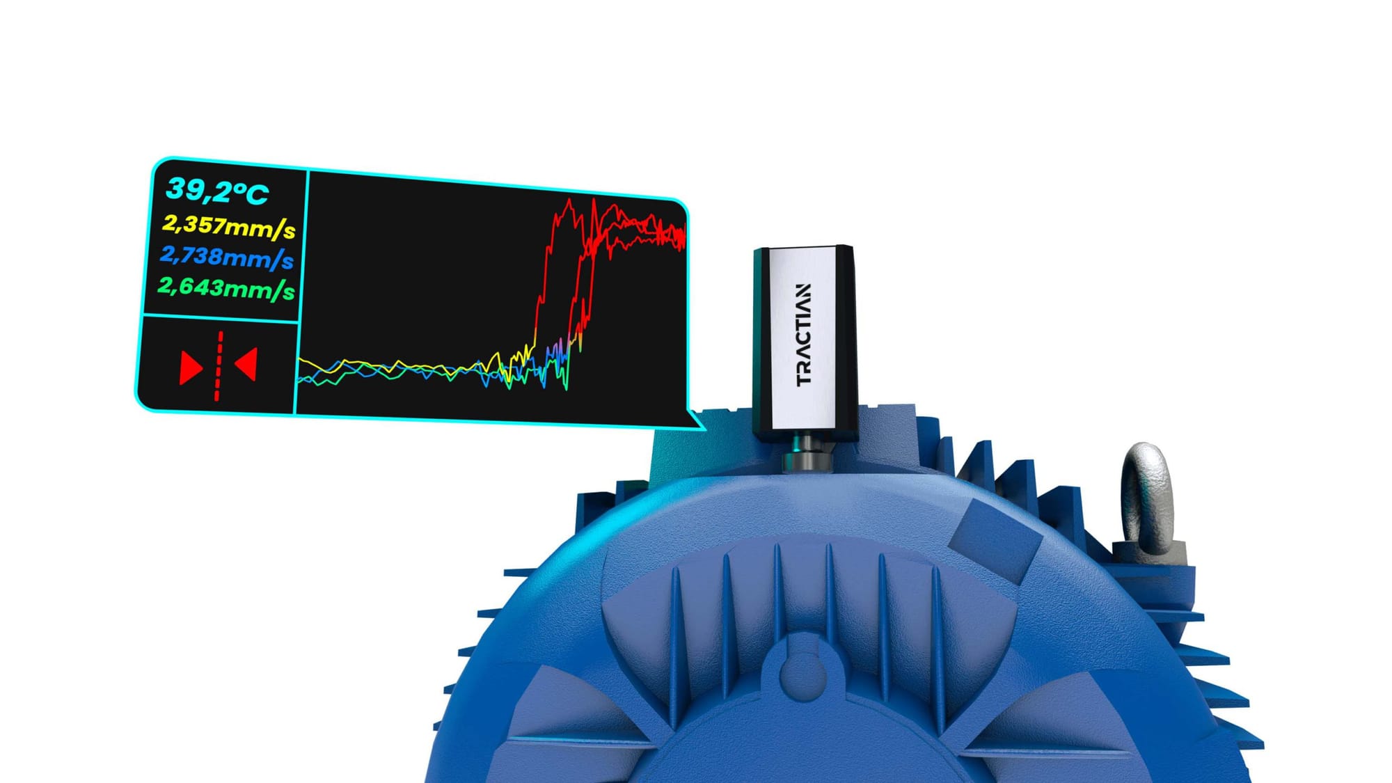 sensor de vibración smart trac