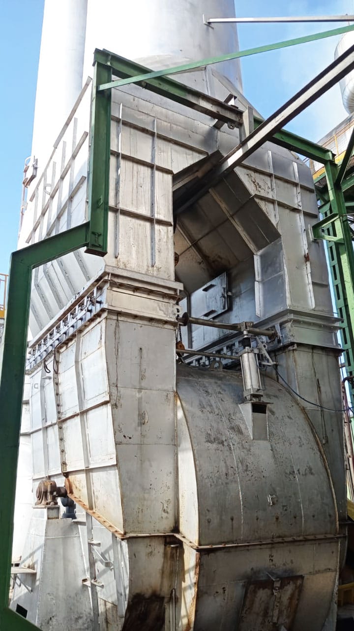 rotor com acúmulo de sujeira monitorado pela Tractian