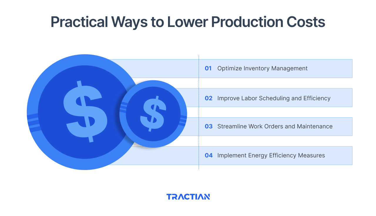 Practical Ways to Lower Production Costs