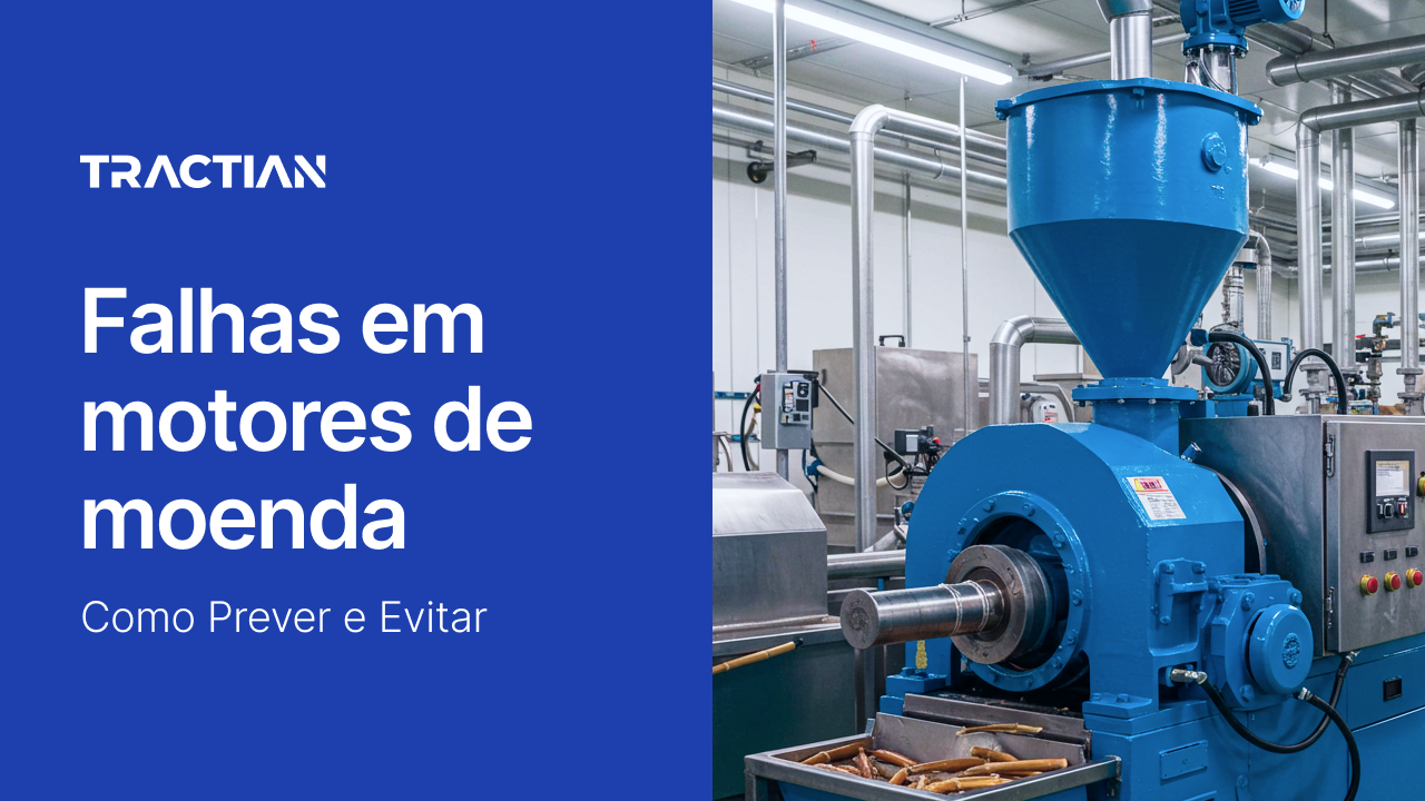 Falhas em motores de moenda: como prever e evitar