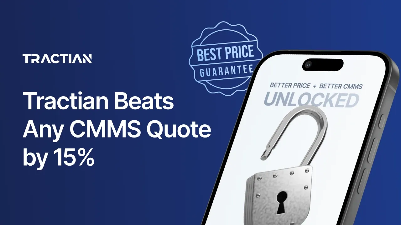 Why Pay More for the Same Wrench? Tractian Beats Top CMMS Providers by 15%