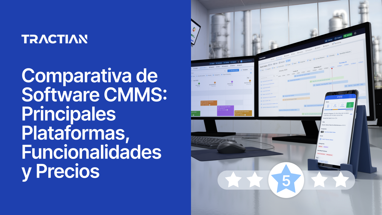Comparativa de Software CMMS: Principales Plataformas, Funcionalidades y Precios en 2025