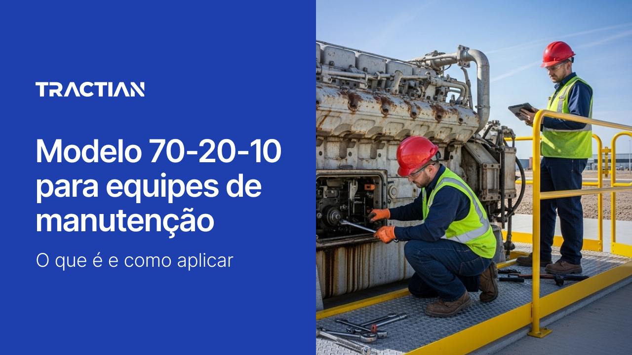 Modelo 70-20-10 para equipes de manutenção: o que é e como aplicar