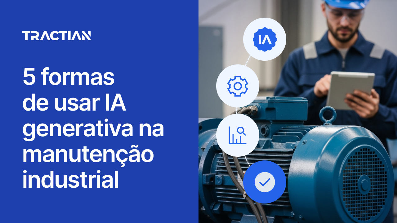 5 formas de usar IA generativa na manutenção industrial