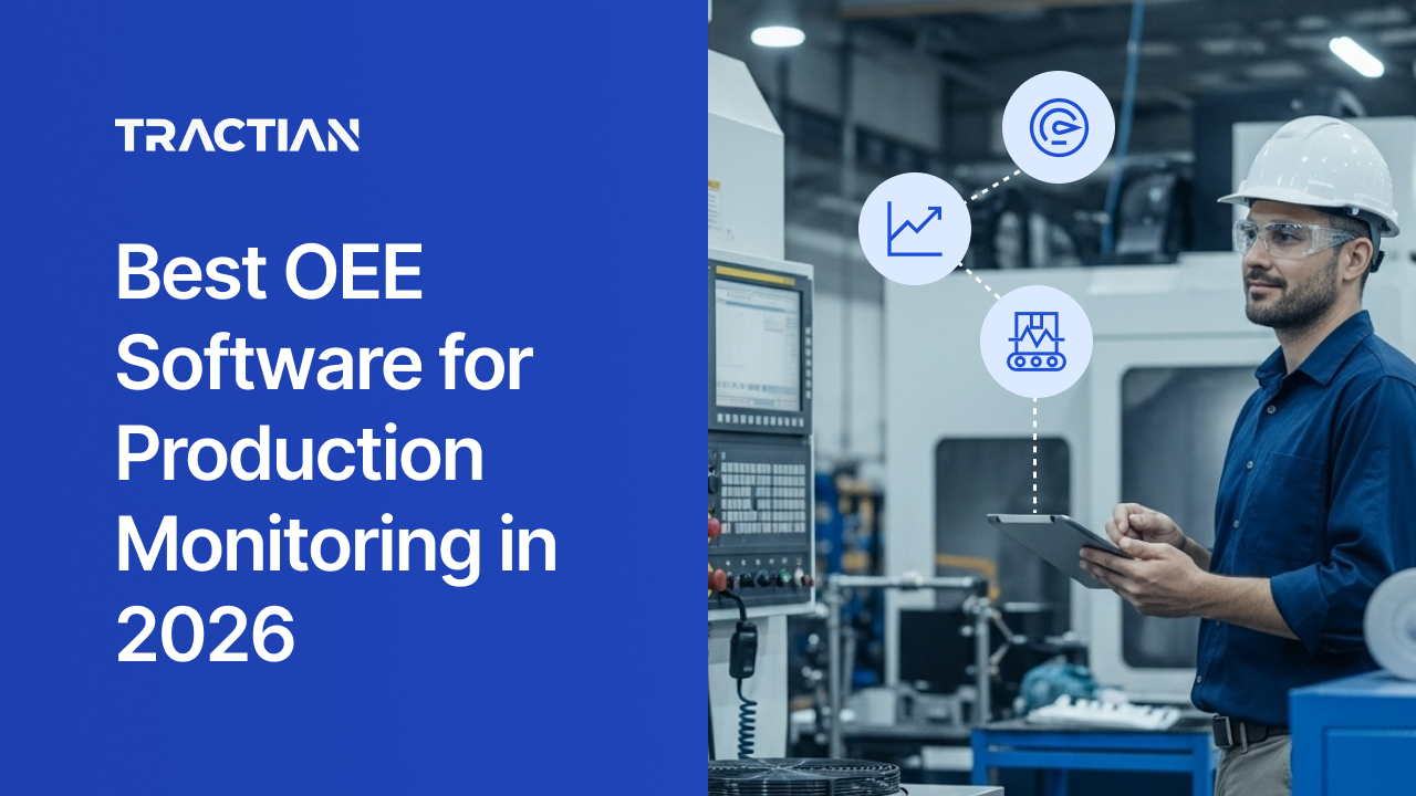 Best OEE Software for Production Monitoring in 2026