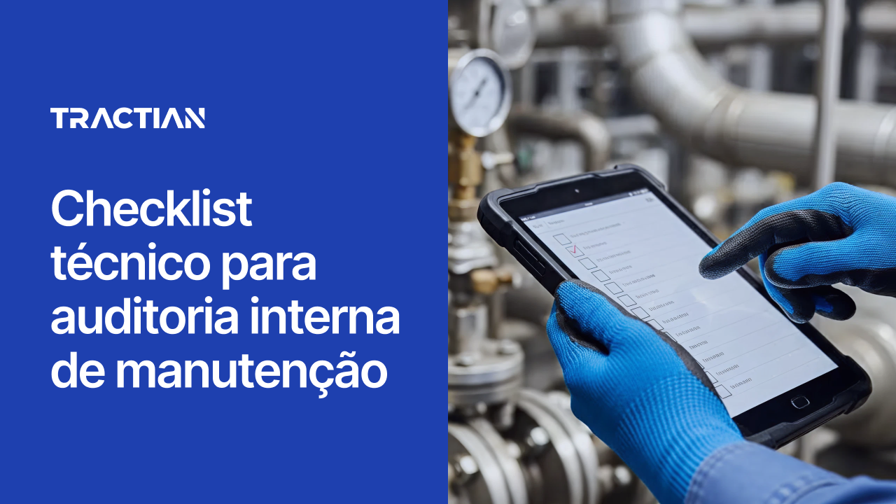 Checklist técnico para auditoria interna de manutenção
