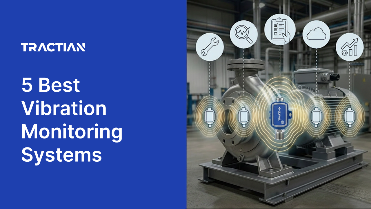 5 Best Vibration Monitoring Systems for 2026 | Tractian