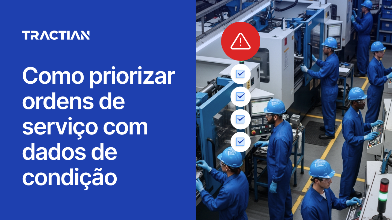Como priorizar ordens de serviço com dados de condição