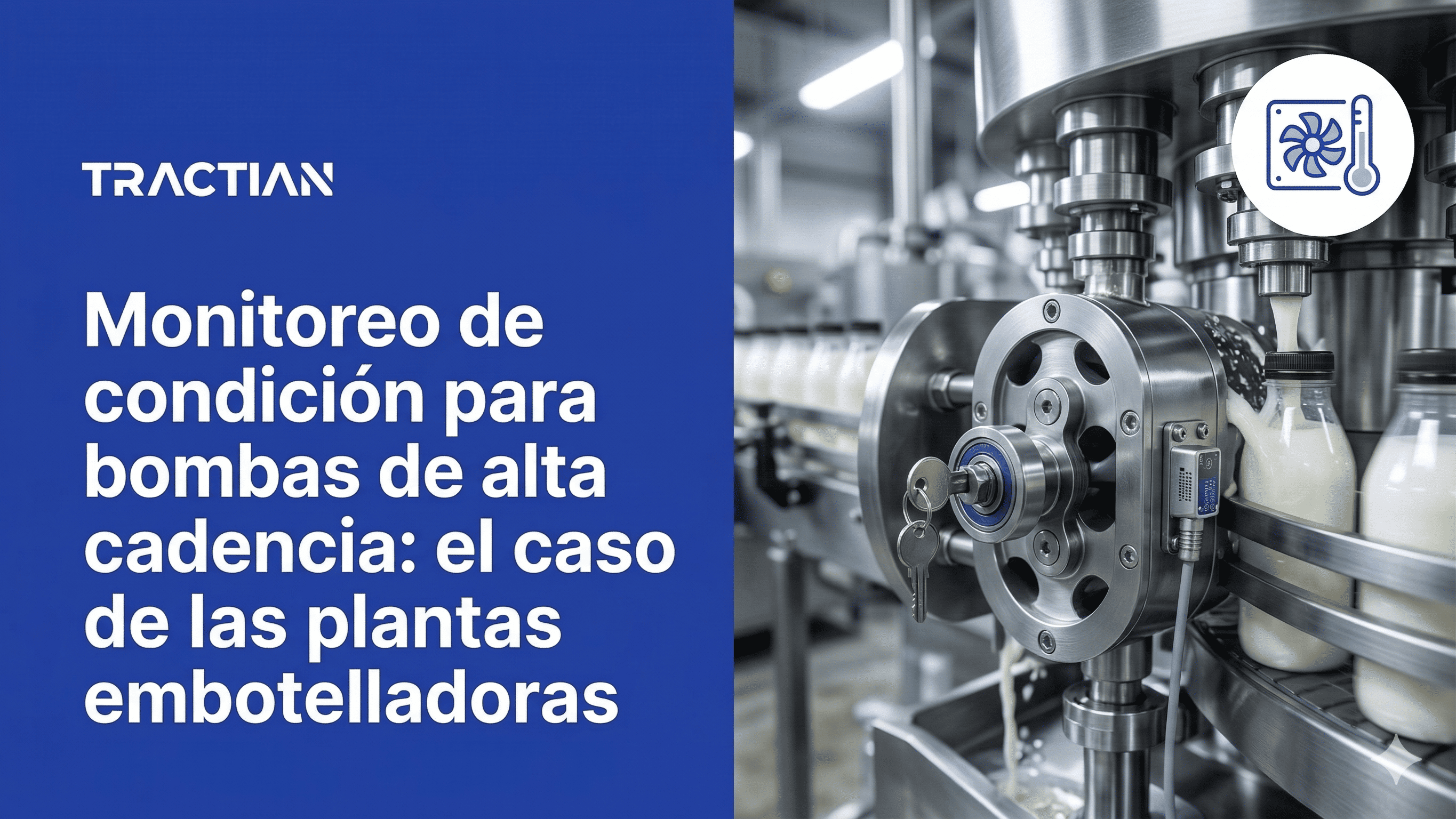 Monitoreo de condición para bombas de alta cadencia: el caso de las plantas embotelladoras
