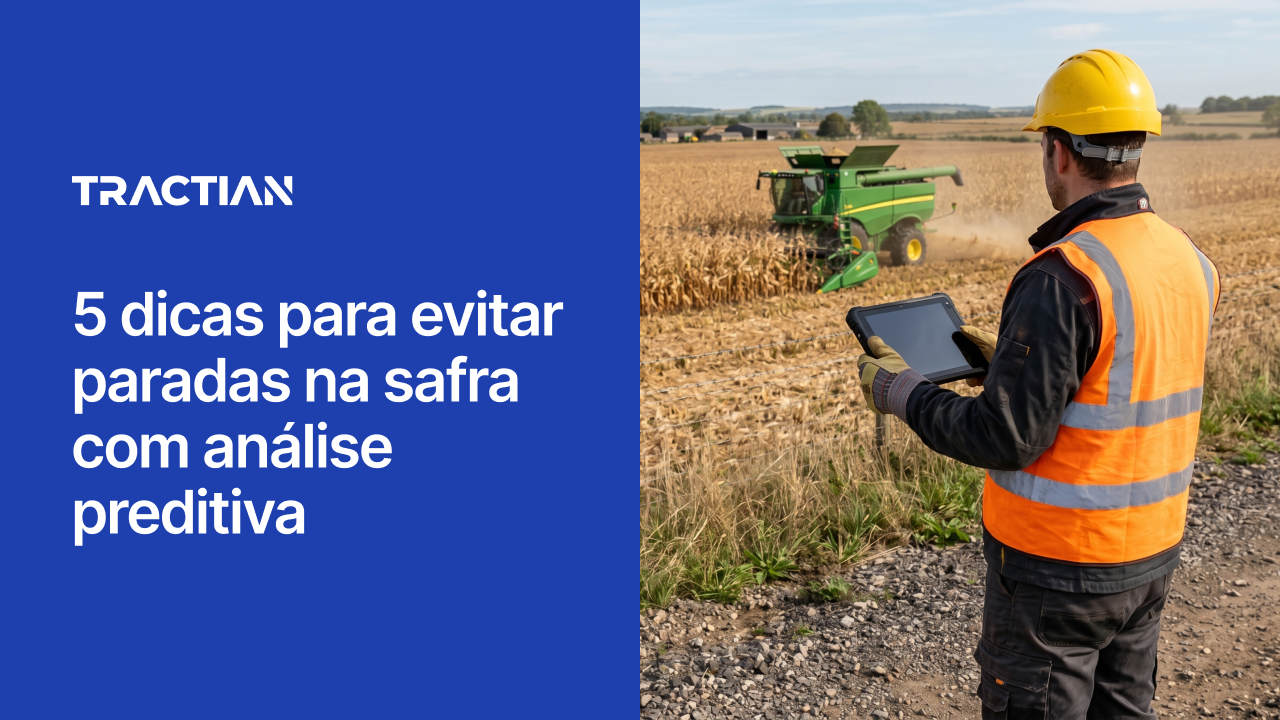 5 dicas para evitar paradas na safra com análise preditiva