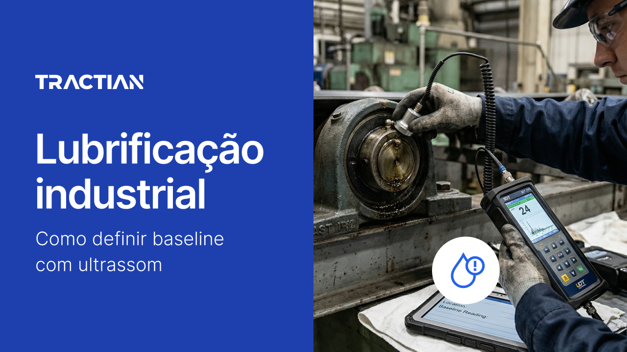 Lubrificação industrial: como definir baseline com ultrassom