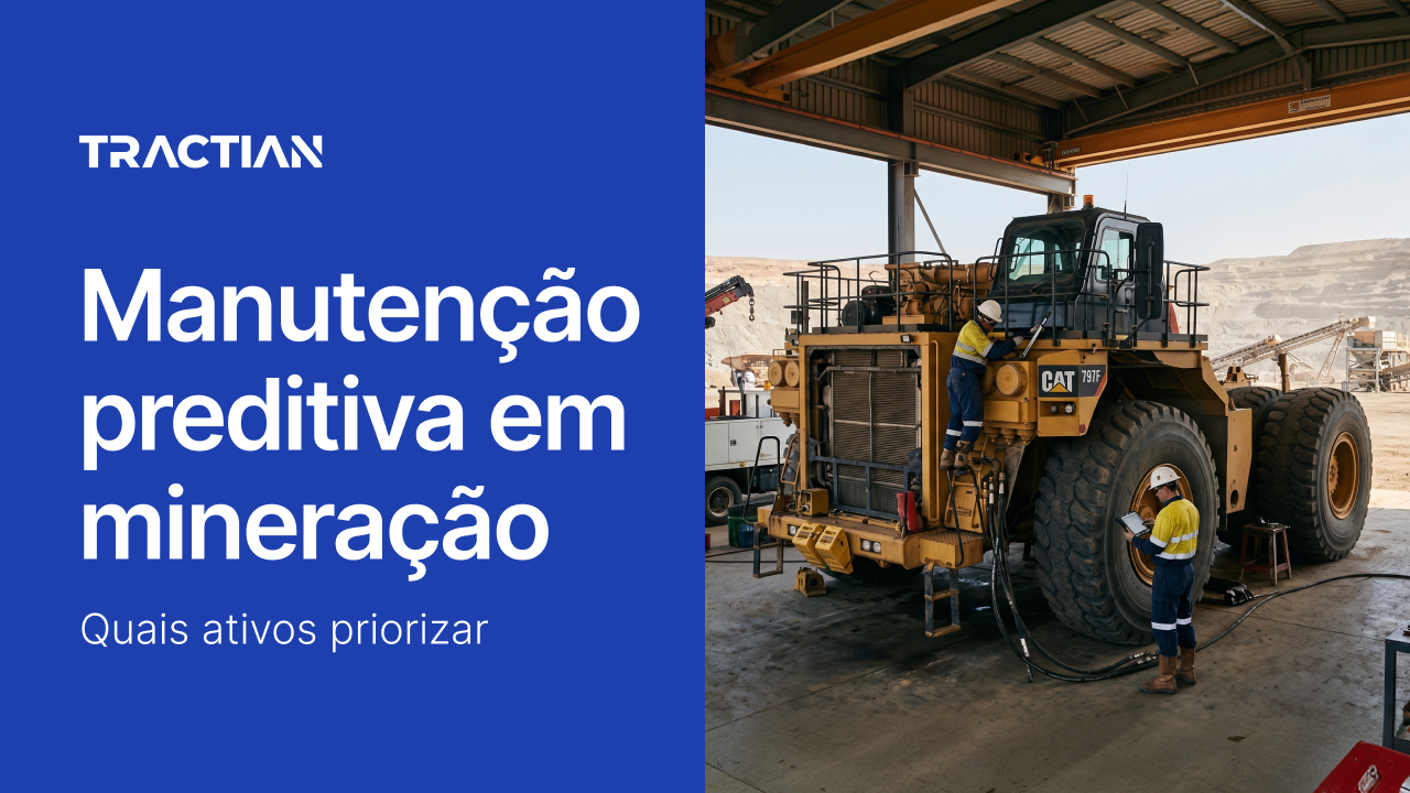 Manutenção preditiva em mineração: quais ativos priorizar