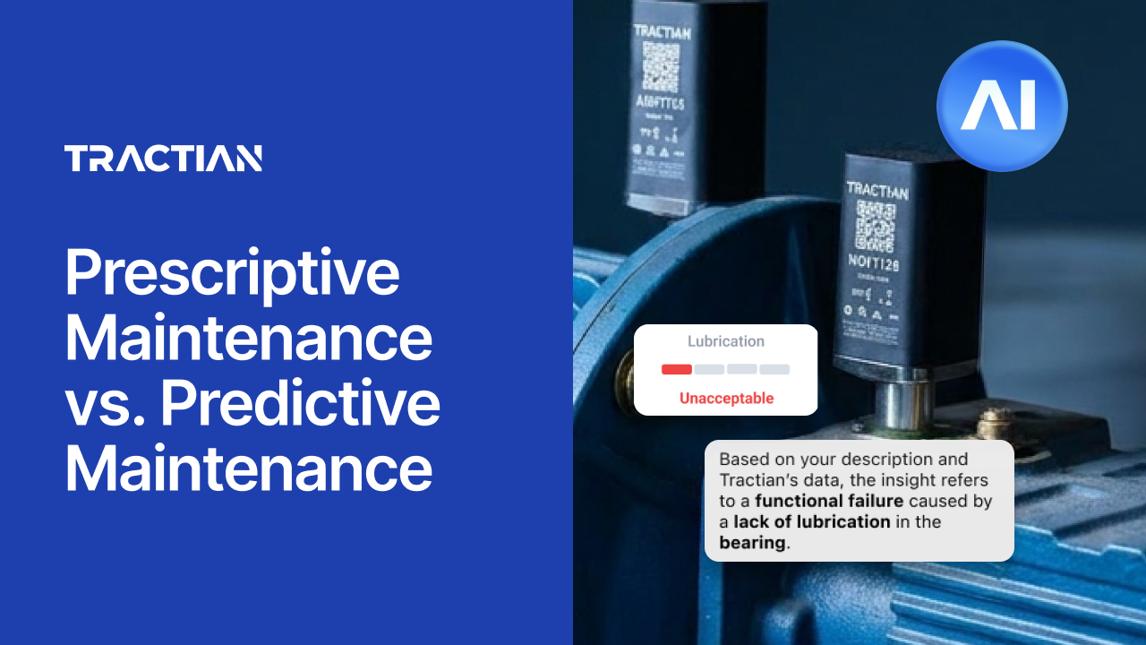 Prescriptive Maintenance vs. Predictive Maintenance