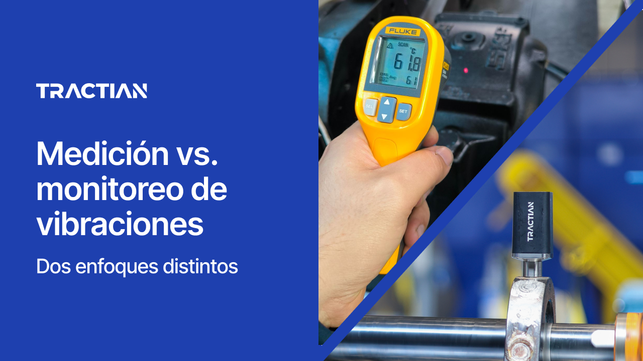 Medición vs. monitoreo de vibraciones: dos enfoques distintos