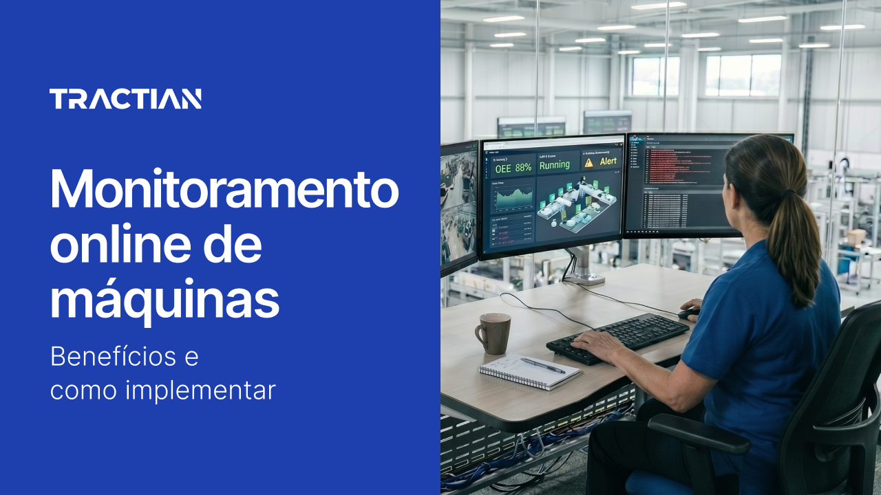 Monitoramento online de máquinas: benefícios e como implementar