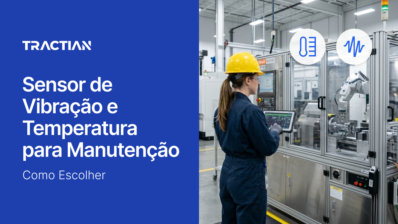 Sensor de Vibração e Temperatura para Manutenção: Como Escolher