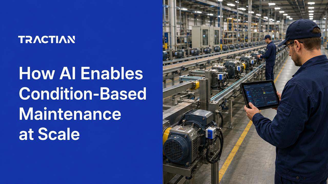 How AI Enables Condition-Based Maintenance at Scale