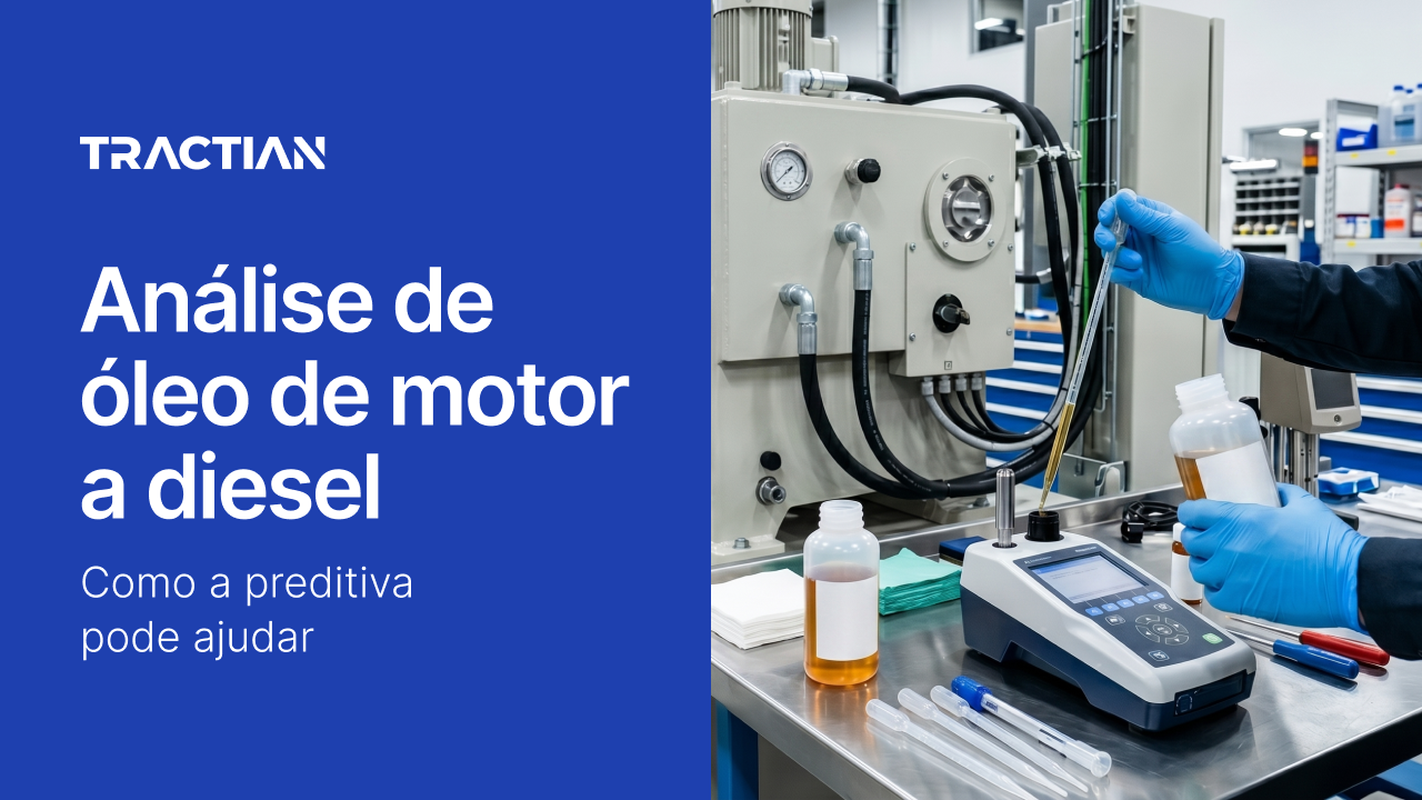 Análise de óleo de motor a diesel: como a preditiva pode ajudar