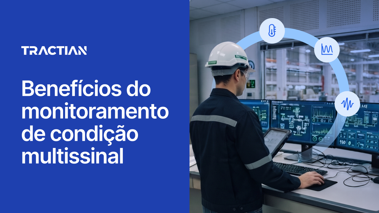 Benefícios do monitoramento de condição multissinal