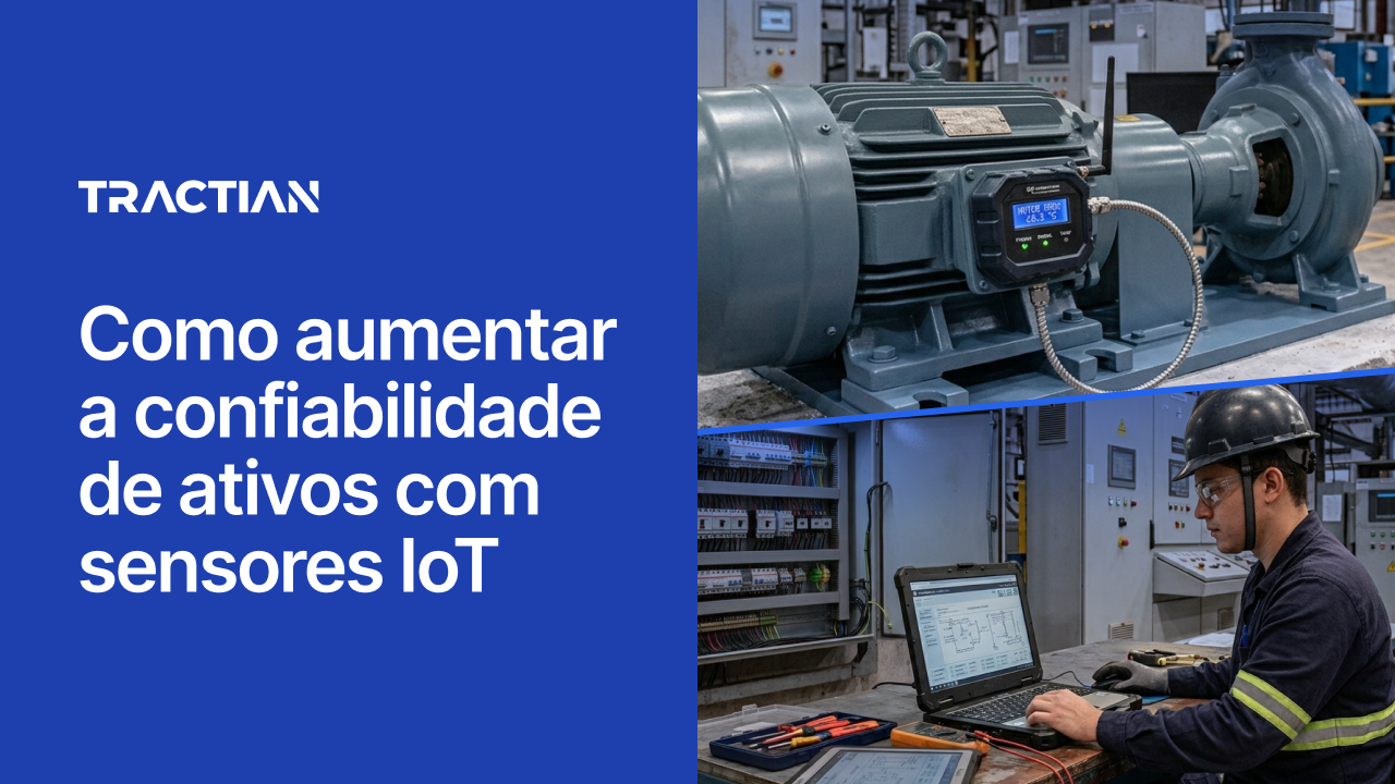 Como aumentar a confiabilidade de ativos com sensores IoT